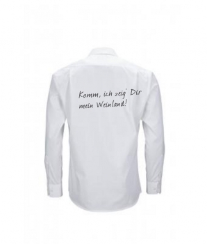 Damen Bluse Langarm, inkl. Druck